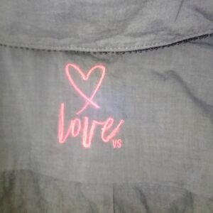 Victoria's Secret Long Sleeve Small Pajamas Dark Gray